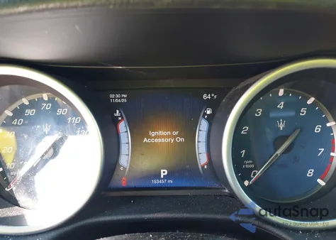 2015 Maserati Ghibli z USA, uszkodzony, nr VIN ZAM57XSA5F1159420